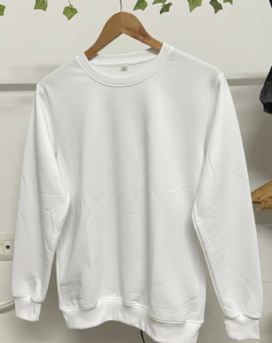 White Plain Sweatshirt