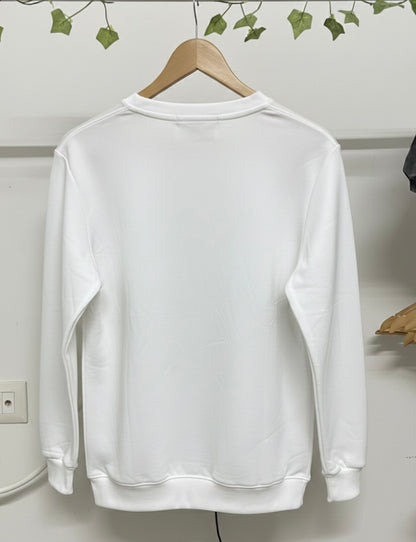White Plain Sweatshirt
