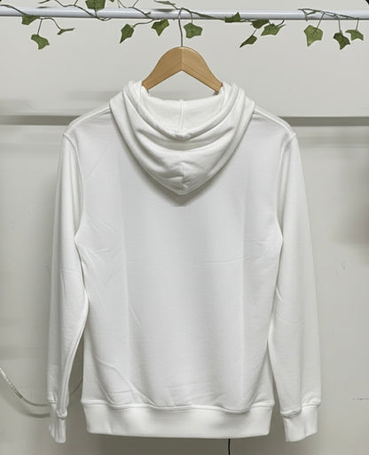 White plain Hoodie