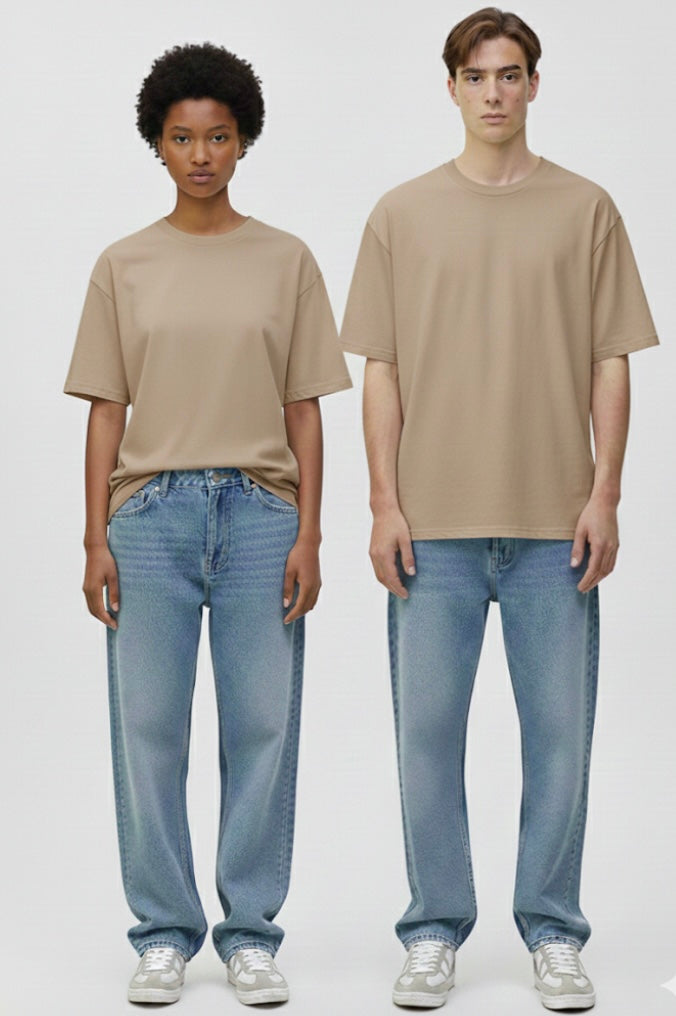 Plain Beige Tshirt
