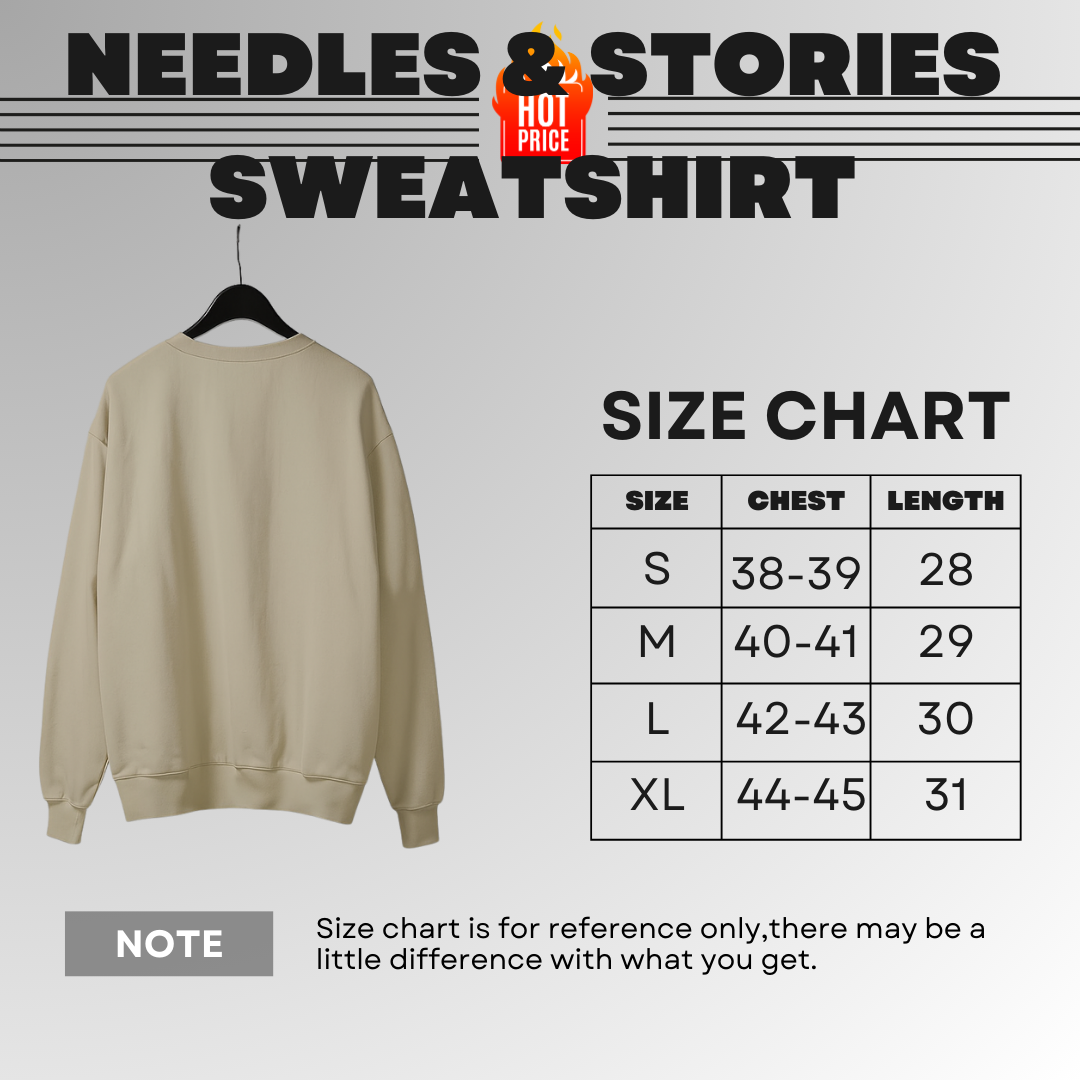 Beige Plain Sweatshirt