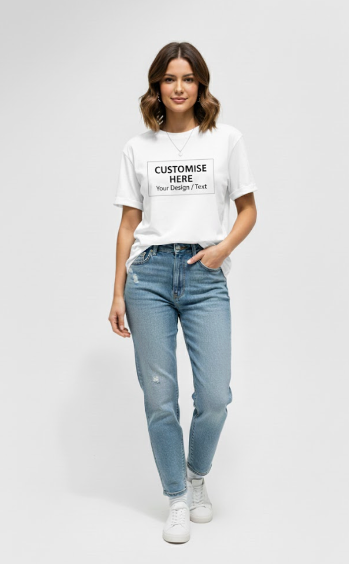 Custom T-shirt White