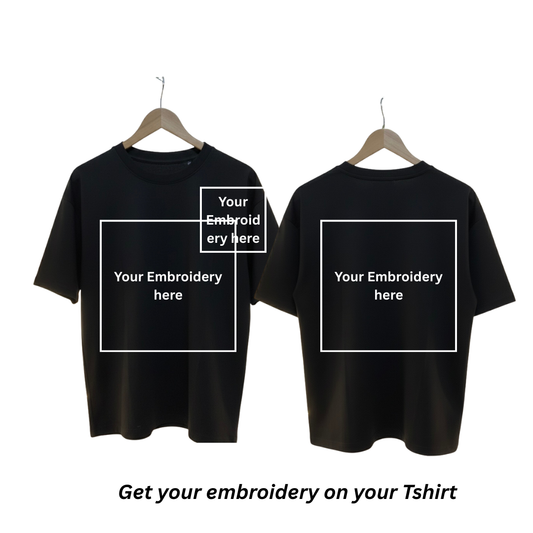 Custom T-shirt Black